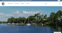 Desktop Screenshot of cityofniceville.org