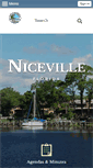 Mobile Screenshot of cityofniceville.org